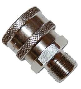 ENCHUFE RAPIDO A BOLAS PARTE B 3/8" M LATON NICKELADO
